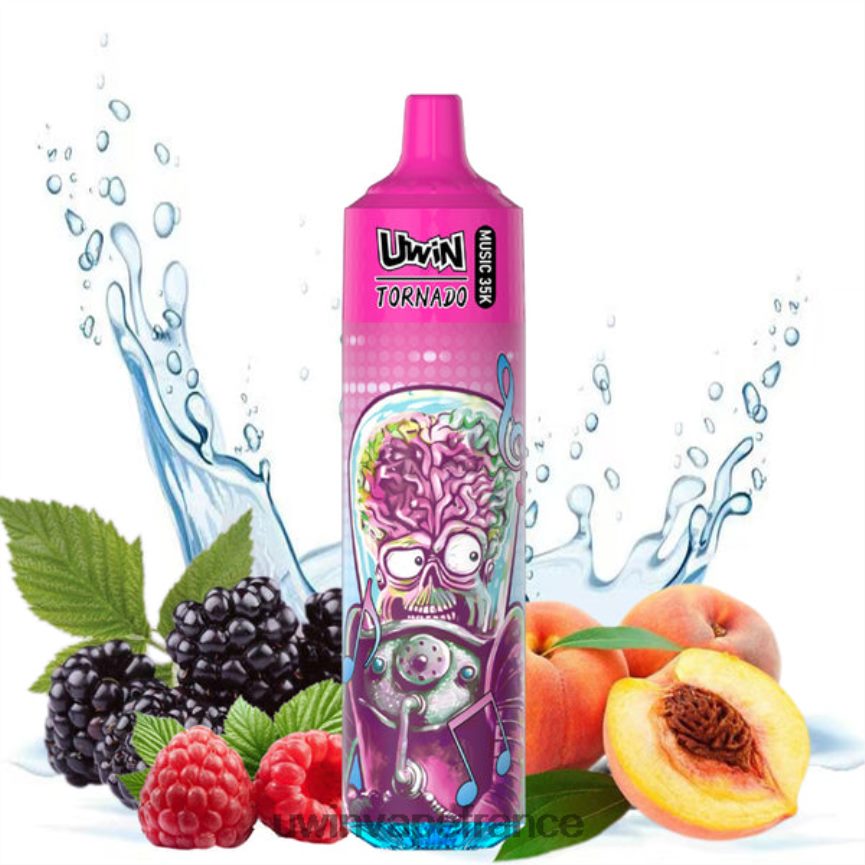 Uwin Vape Avis baie de pêche | UWIN CRYSTAL vape jetable 35k T4HD0X27